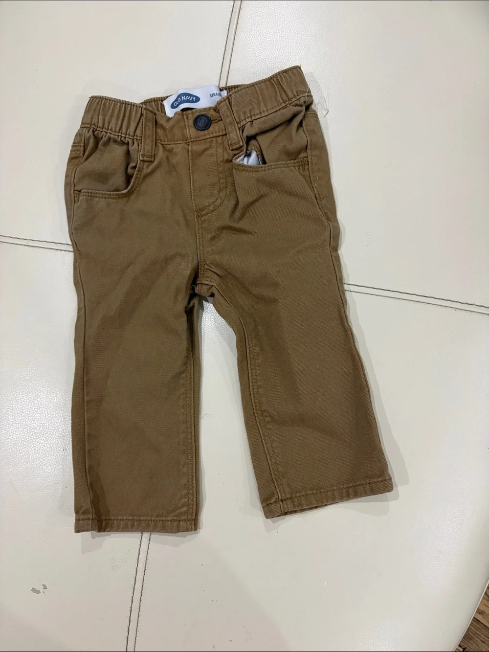 Carter's Brown Toddler Stretch Twill Pants